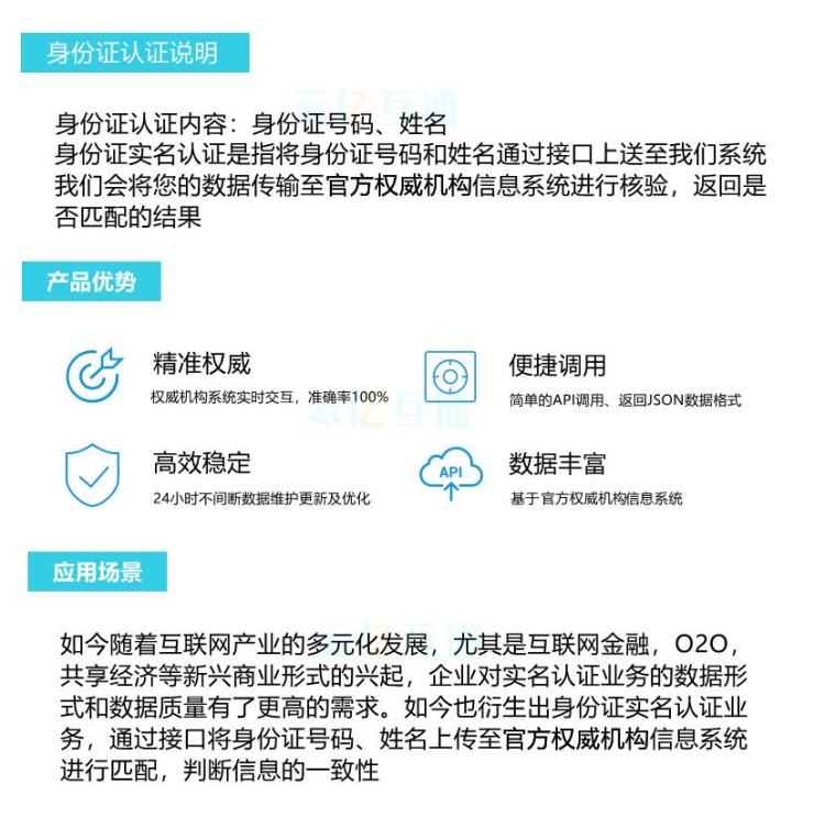 参数api接口(1)【身份证实名认证接口】[支持8开头的中国港澳台居民