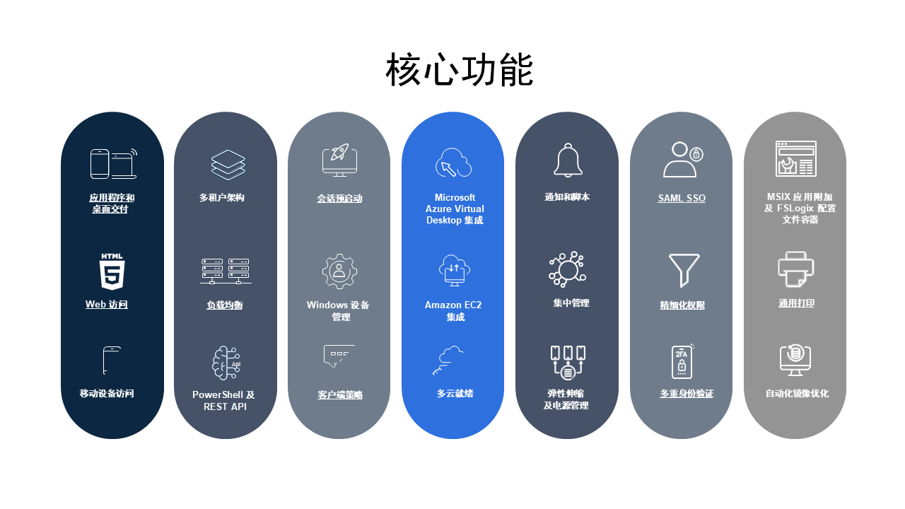 Parallels RAS 的核心功能